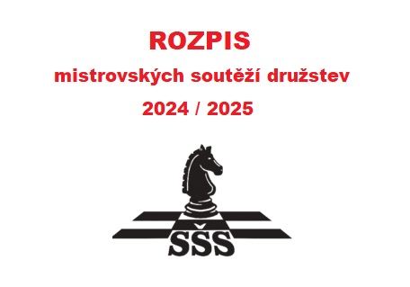 Rozpis soutěží družstev SŠS pro sezónu 2024 / 2025