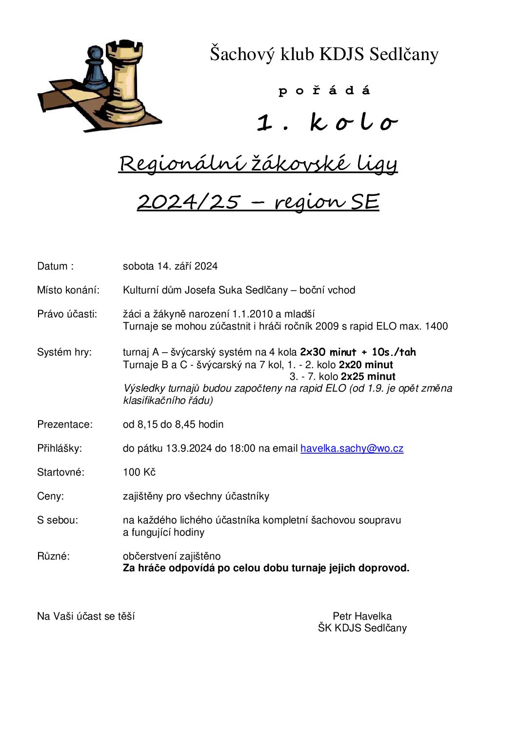 1.kolo RŽL SE – Be