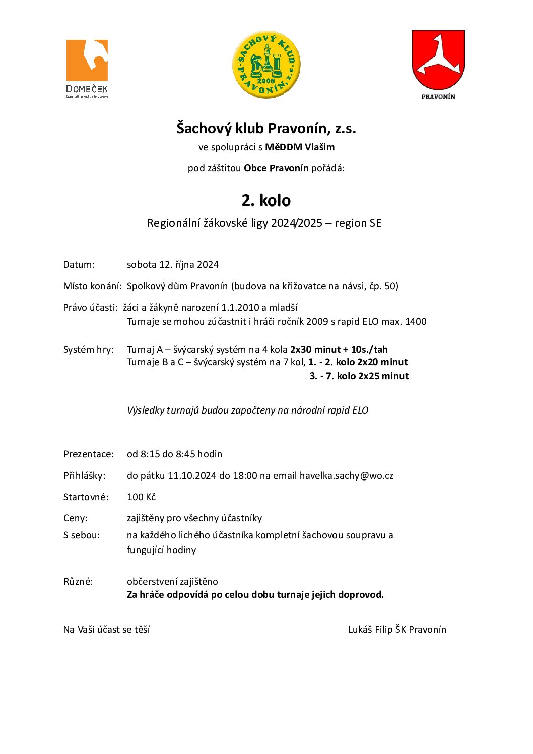 2. kolo RŽL SE – Be