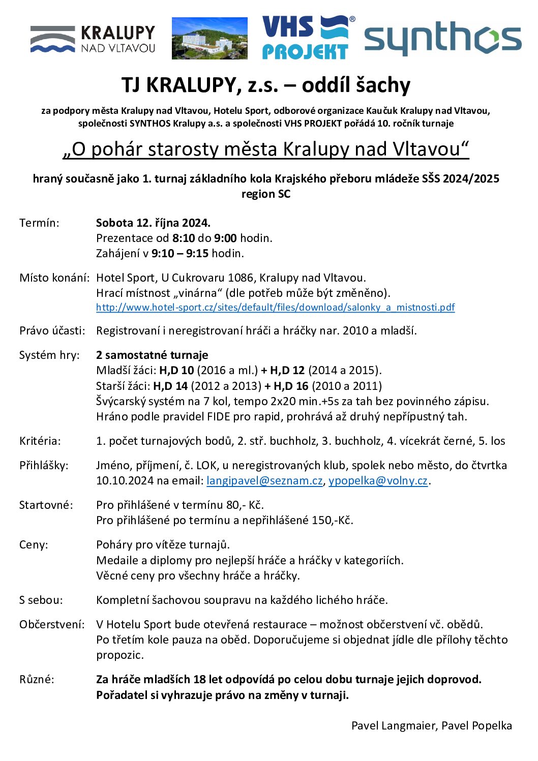 1. kolo RŽL SC – MB